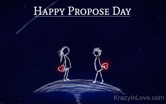 Happy Propose Day Sketch