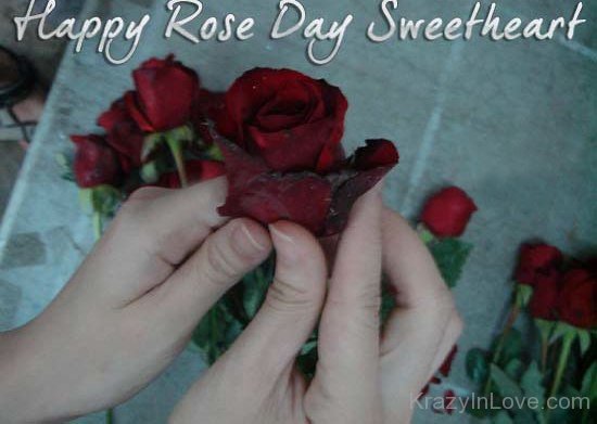 Happy Rose Day Sweetheart