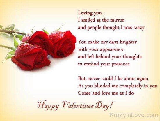 Happy Valentine's Day My hubby