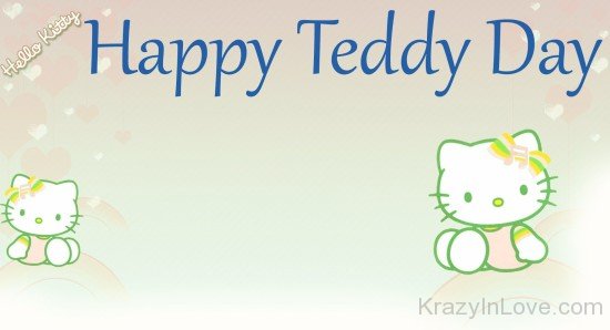 Hello Kitty Happy Teddy Day