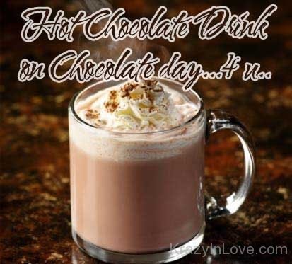 Hot Chocolate Drink On Chocolate Day