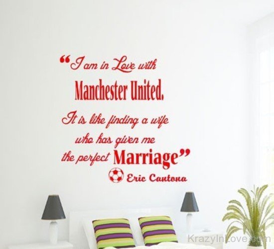 I Am In Love With Manchester United