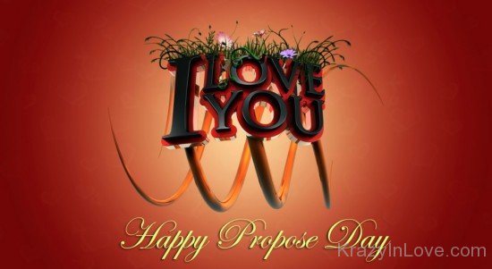 I Love You Propose Day