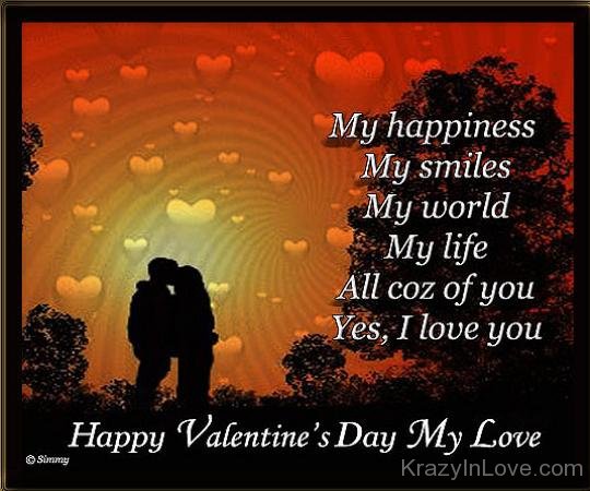 I Love You - Happy Valentine's Day