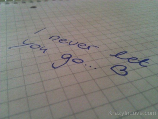 I Never Let You Go