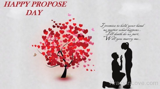 I Promise To Hold Your Hand Happy Propose Day