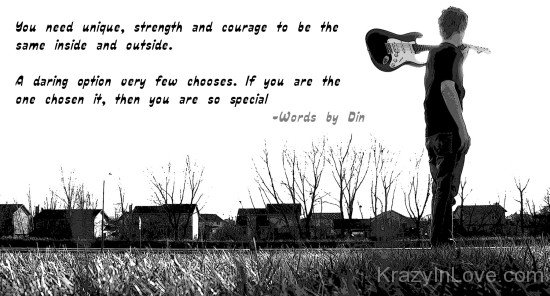 If You Are One Chosen It Then You Are So Special