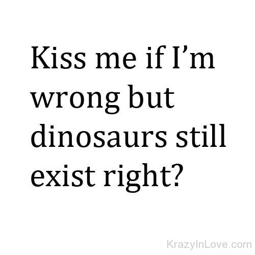 Kiss Me If I'm Wrong