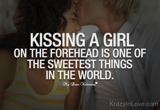 Kissing A Girl