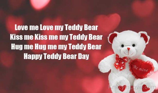 Love Me Love My Teddy Bear