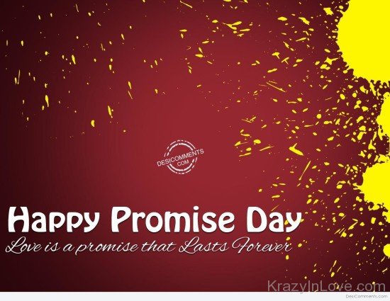Photo Of Wishing You Happy Promise Day