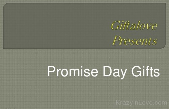 Promise Day Gifts