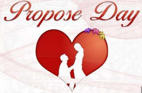 Propose Day Couple In Heart Image