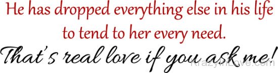 That's Real Love