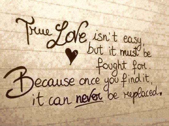 True Love Is Not Easy