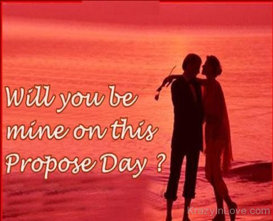 Will You Be Mine On This Propose Day
