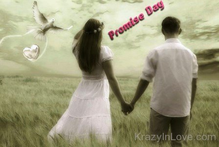 Wish You Happy Promise Day Couple