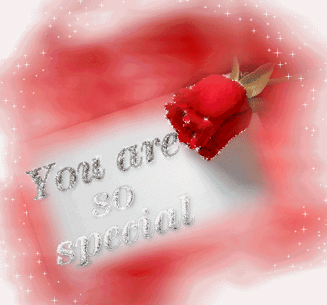 You Are So Special Rose Animated Image