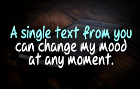 A Single Text From You
