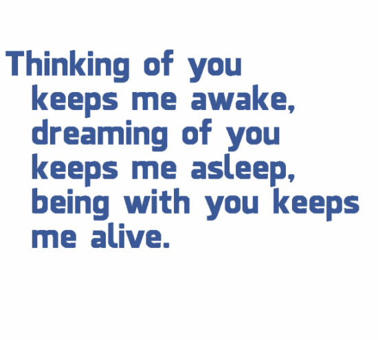 Dreaming Of You Keeps Me Asleep