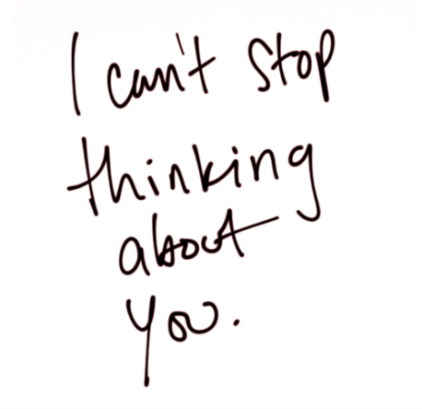 I Can't Stop Thinking About You