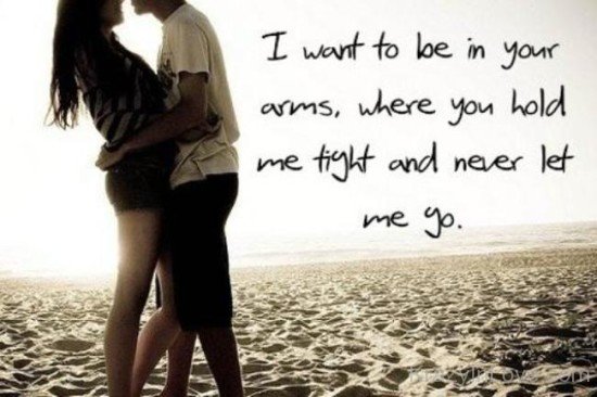 I Want To Be In Your Arms