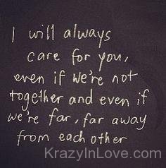 I Will Always Care For You