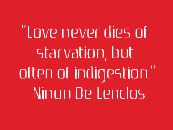 Love Never Dies Of Starvation