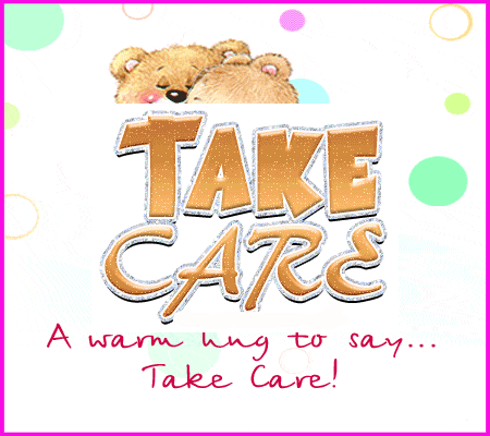 Take Care A Warm Hug To Say Take Care