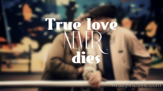 True Love Never Dies Old Couple Image