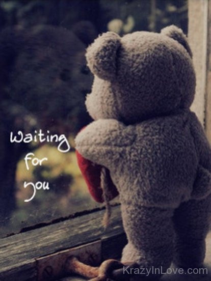 Waiting For You Teddy Image