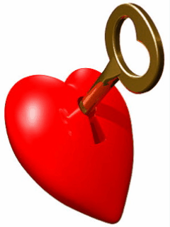 Animated Heart Lock-ag1