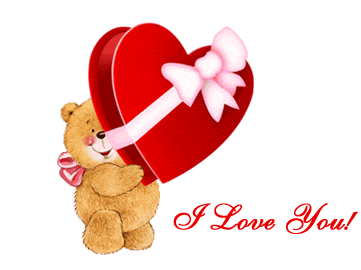 Animated Teddy With Heart-ag1