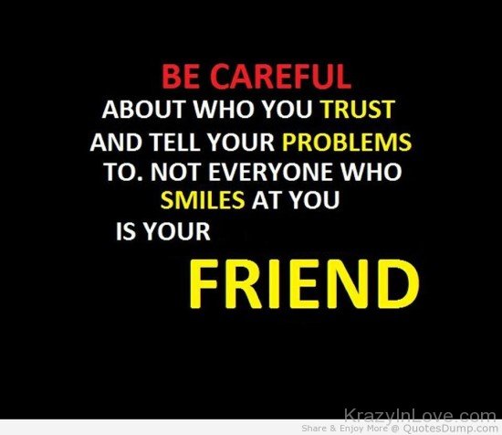 Be Careful
