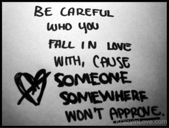 Be Careful Who You Fall In Love-hnm302