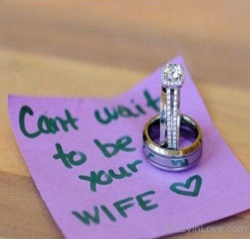 Can't Wait To Be Your Wife