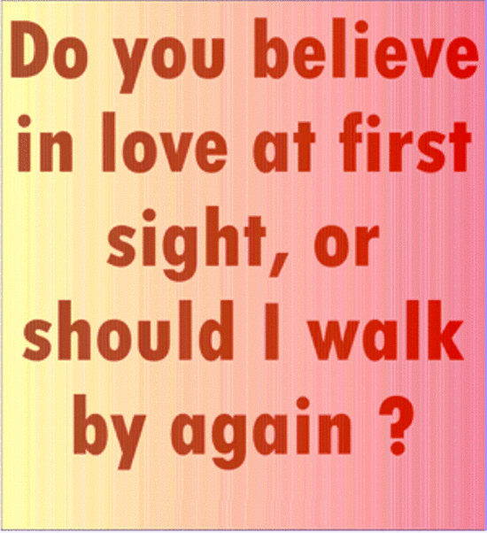 Do You Believe In Love At First Sight-rfg203