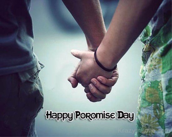 Happy Promise Day Hand In Hand-hbk504
