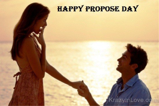 Happy Propose Day Couple Image-pol605