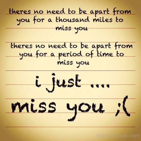 I Just Miss You-umt705