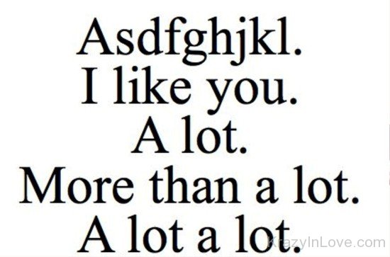 I Like You A Lot-opl310