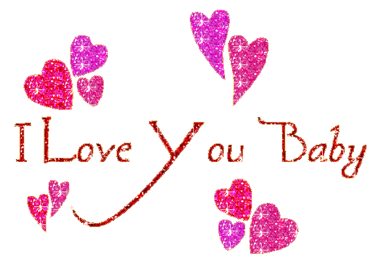 I Love You Glitter Image-ag1