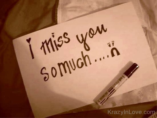 I Miss You So Much-umt713