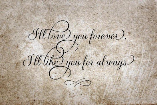 I'll Love You Forever And Always-sdf611