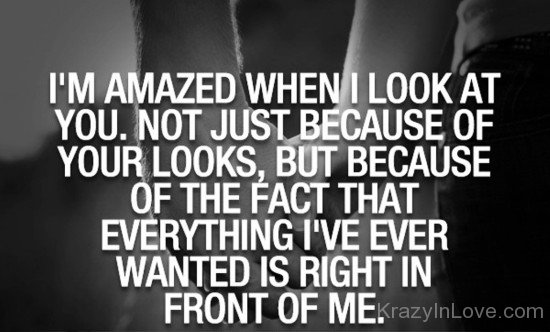 I'm Amazed When I Look At You-jhk112