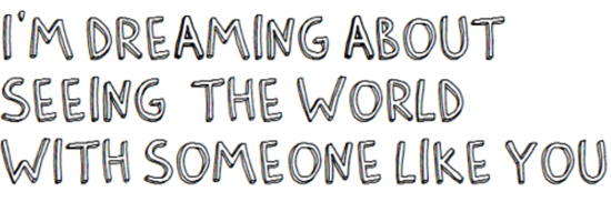 I'm Dreaming About Seeing The World-bc15