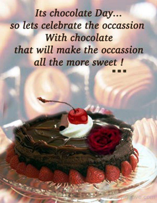 Its Chocolate Day So Lets Celebrate The Occassion-tik16