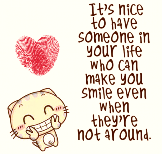 It's Nice To Have Someone In Your Life-luk910