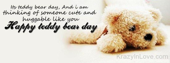 Its Teddy Bear Day,And I Am Thinking Of Someone-hnu311