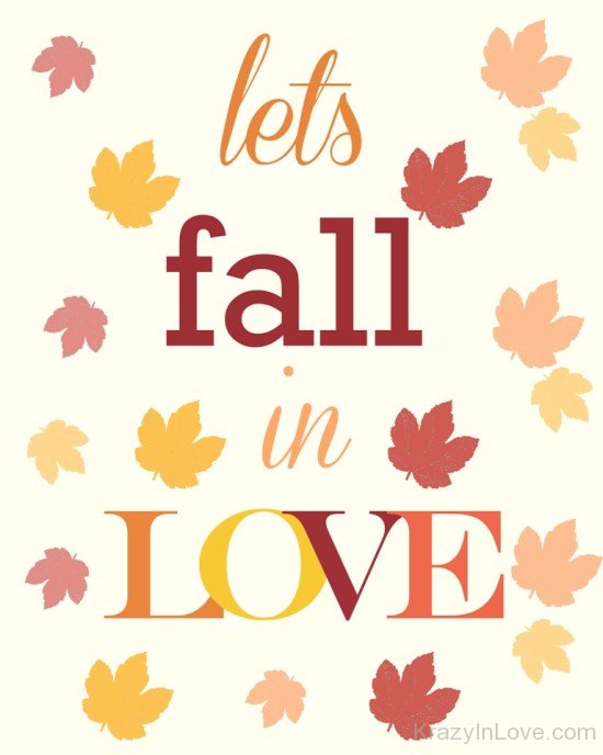 Lets Fall In Love Image-dcv324